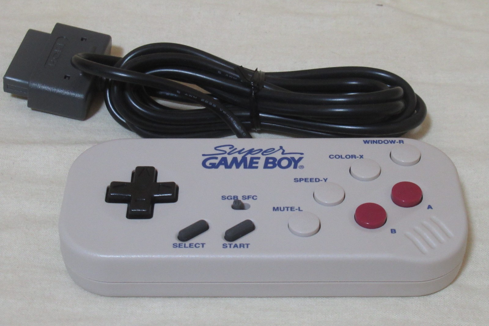 Hori SGB Commander Super Game Boy Controller From Japan Unused
