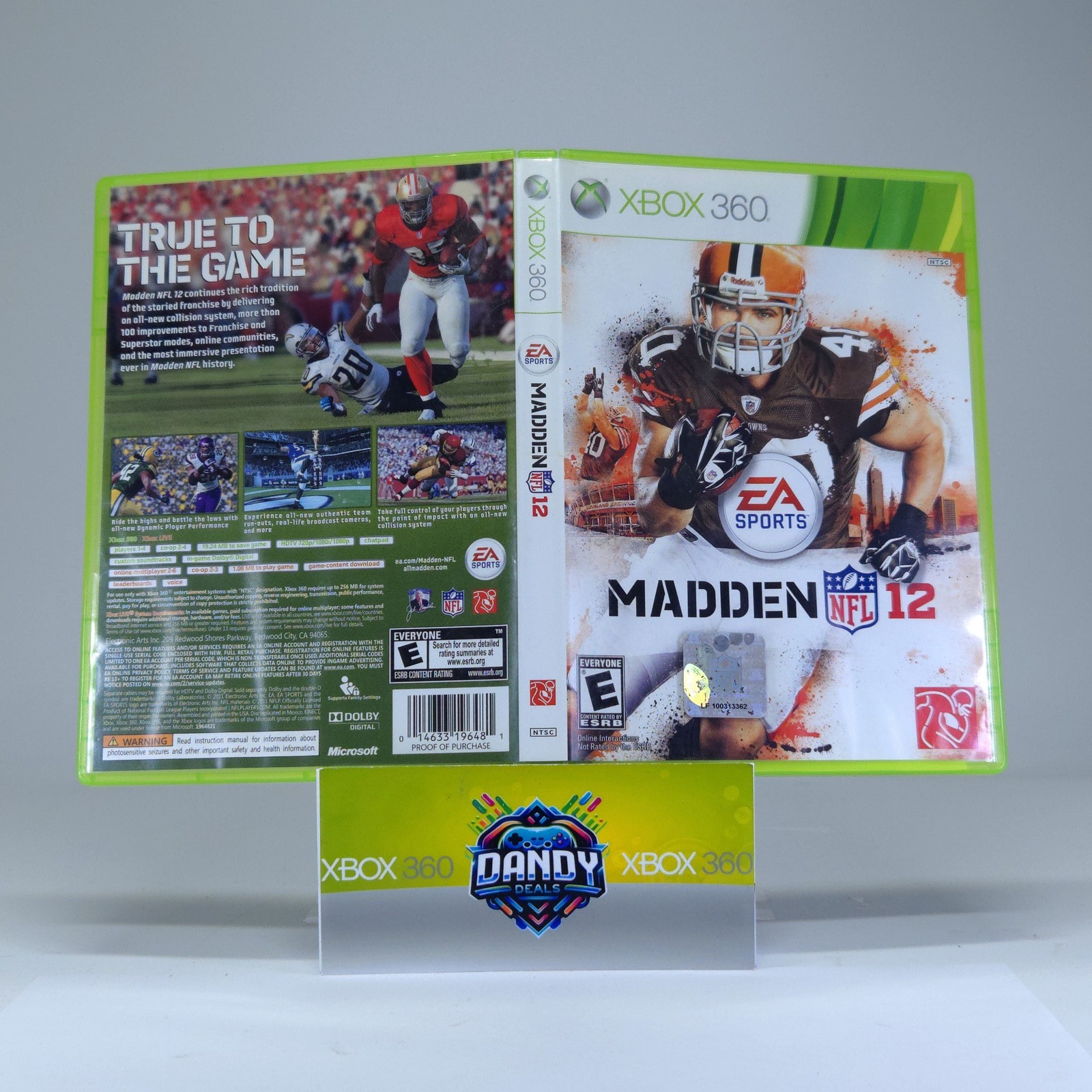 Madden NFL 12 CIB W/ Manual – Tested – Xbox 360