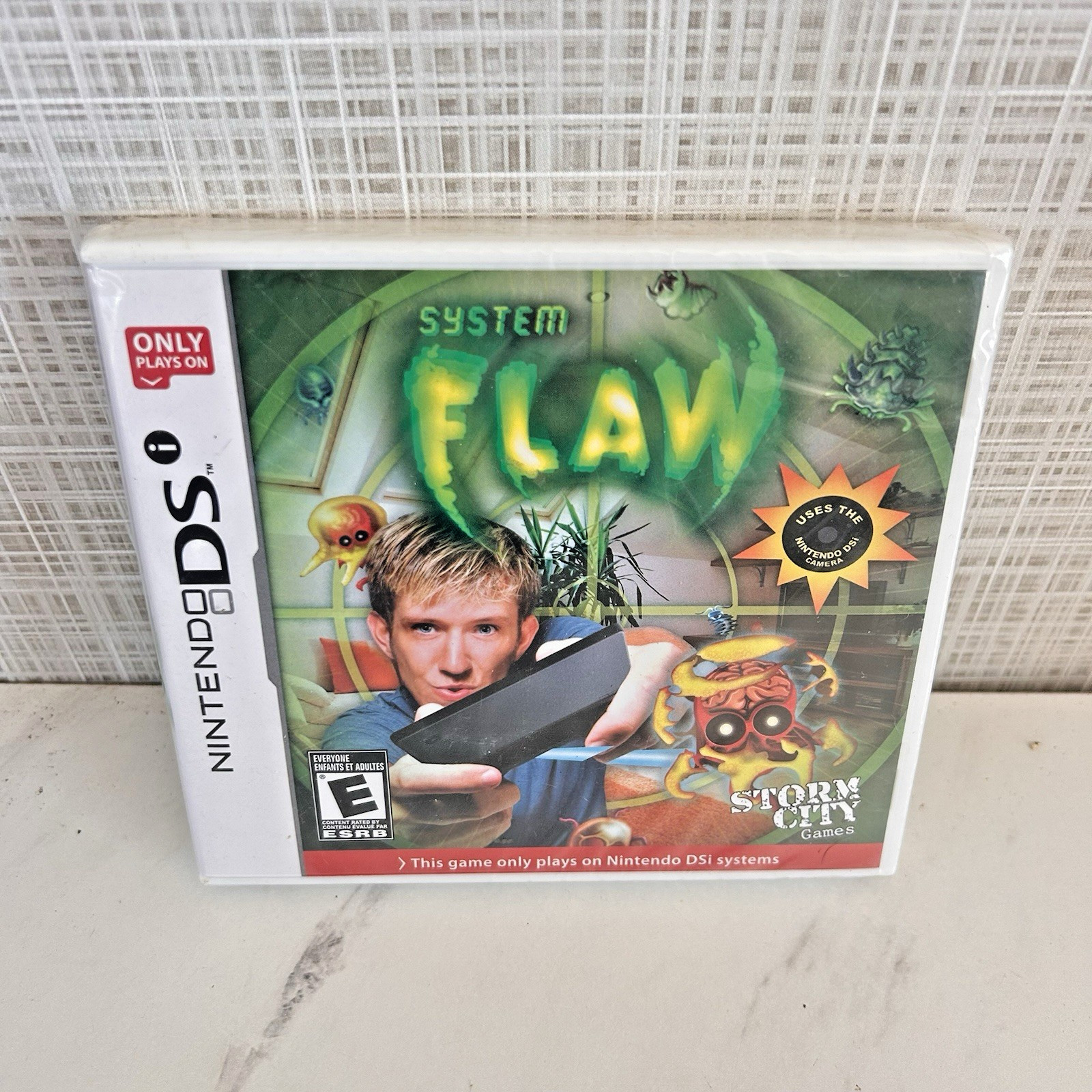 Nintendo DSi System Flaw Exclusive Camera Game 2009 New Sealed Storm City UU