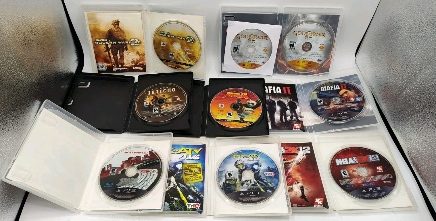 Sony Playstation 3 Super Slim 250GB Console CECH-4001B Bundle + 10 Games Tested!