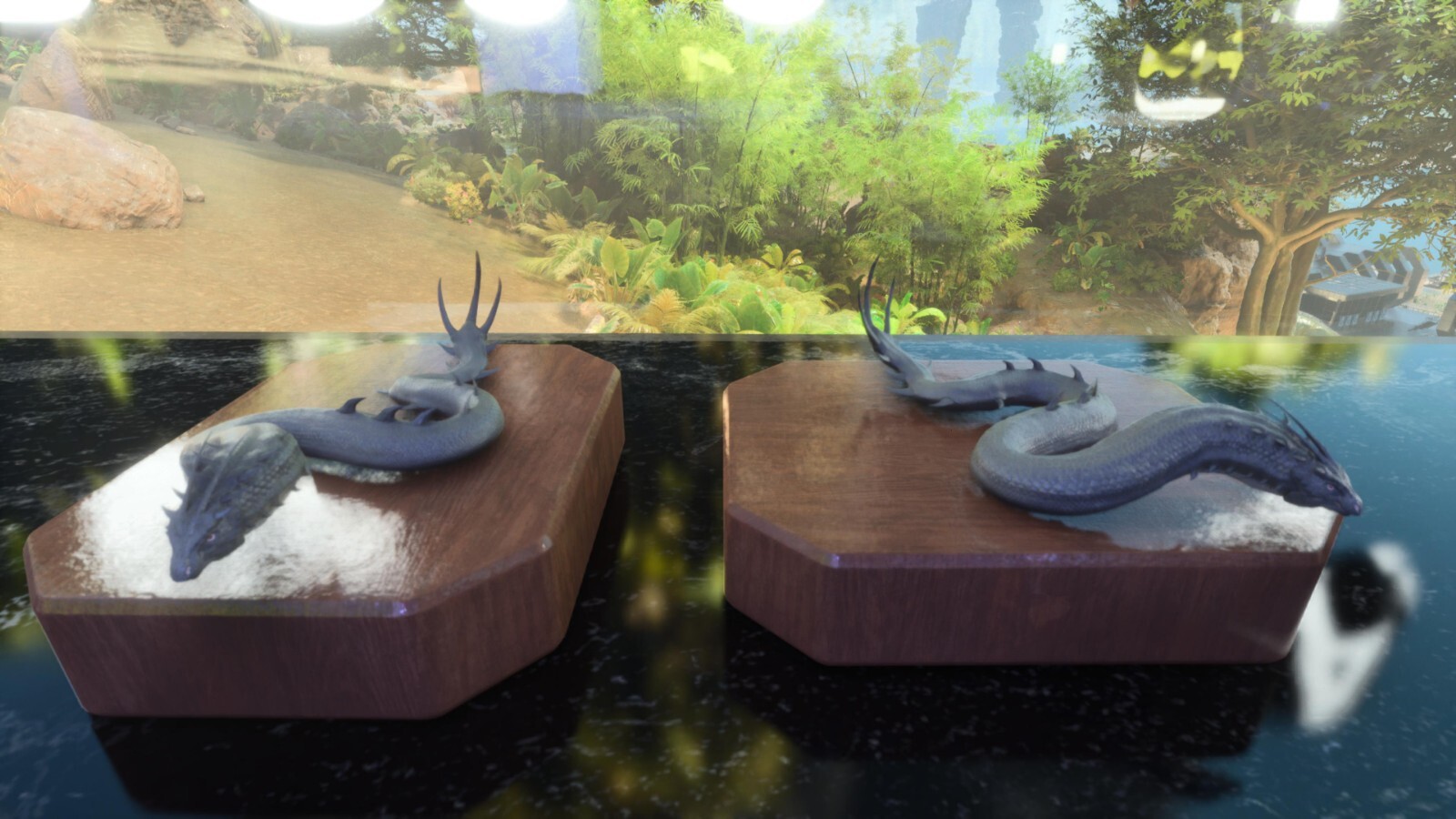 ARK ASCENDED PVE OFFICIAL PAIR CLONED BASÍLISK BLACK ID79 LEVEL 01 PC/XBOX/PS5