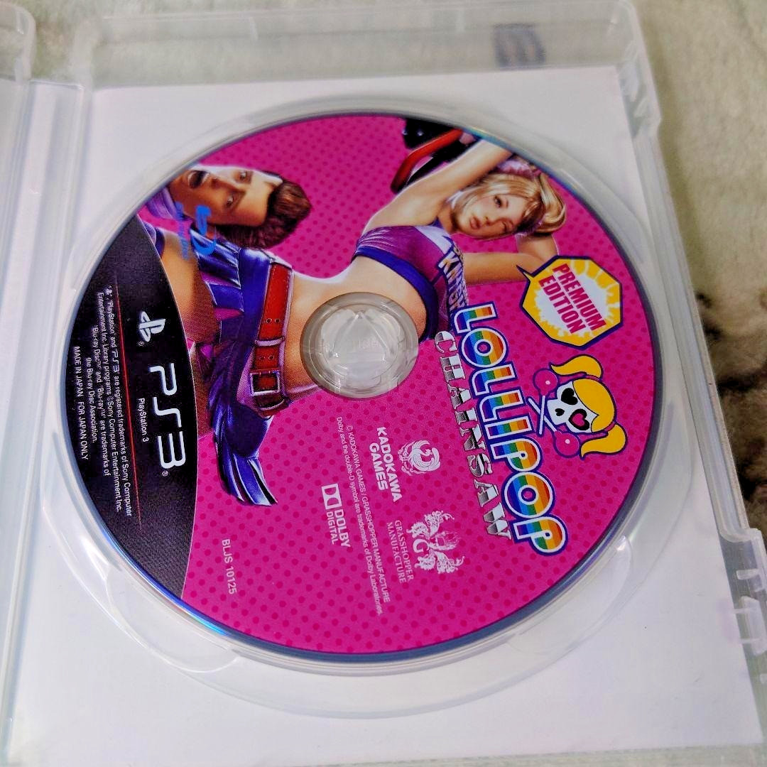 PS3 LOLLIPOP CHAINSAW PREMIUM EDITION PlayStation3 Japan Ver. free shipping