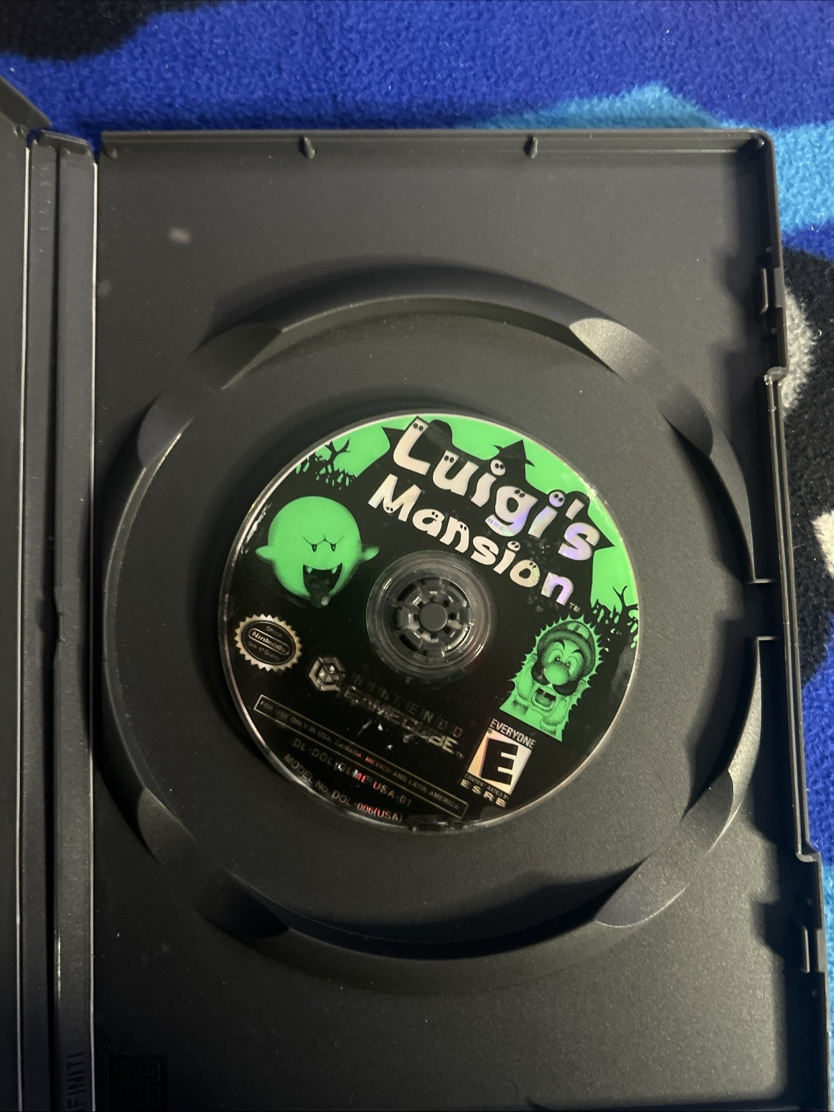 Luigi’s Mansion Nintendo GameCube 2001, Disc Only, Tested Working Clean