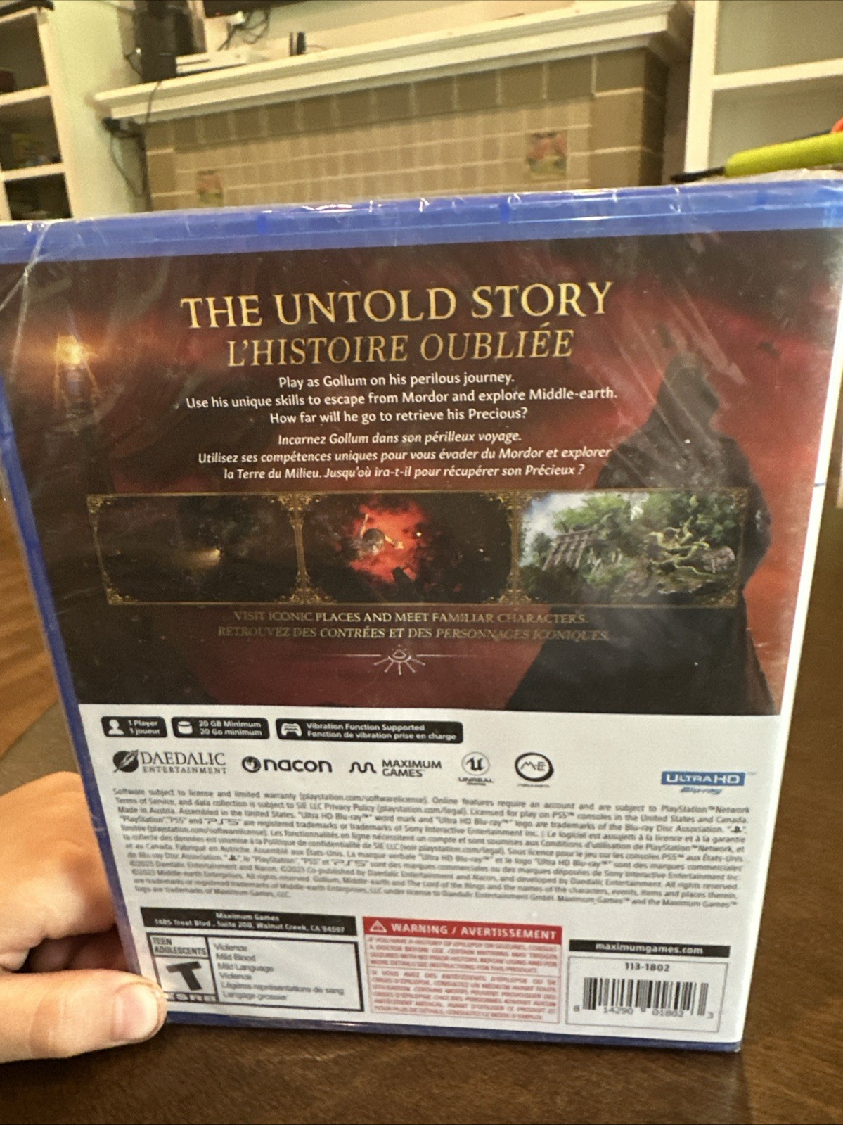 The Lord of the Rings: Gollum – Sony PlayStation 5 BRAND NEW SEALED!