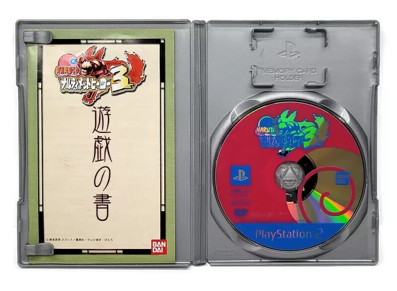 Naruto: Narutimett Hero 3 (Sony PlayStation 2, 2007, Japan Import) Complete