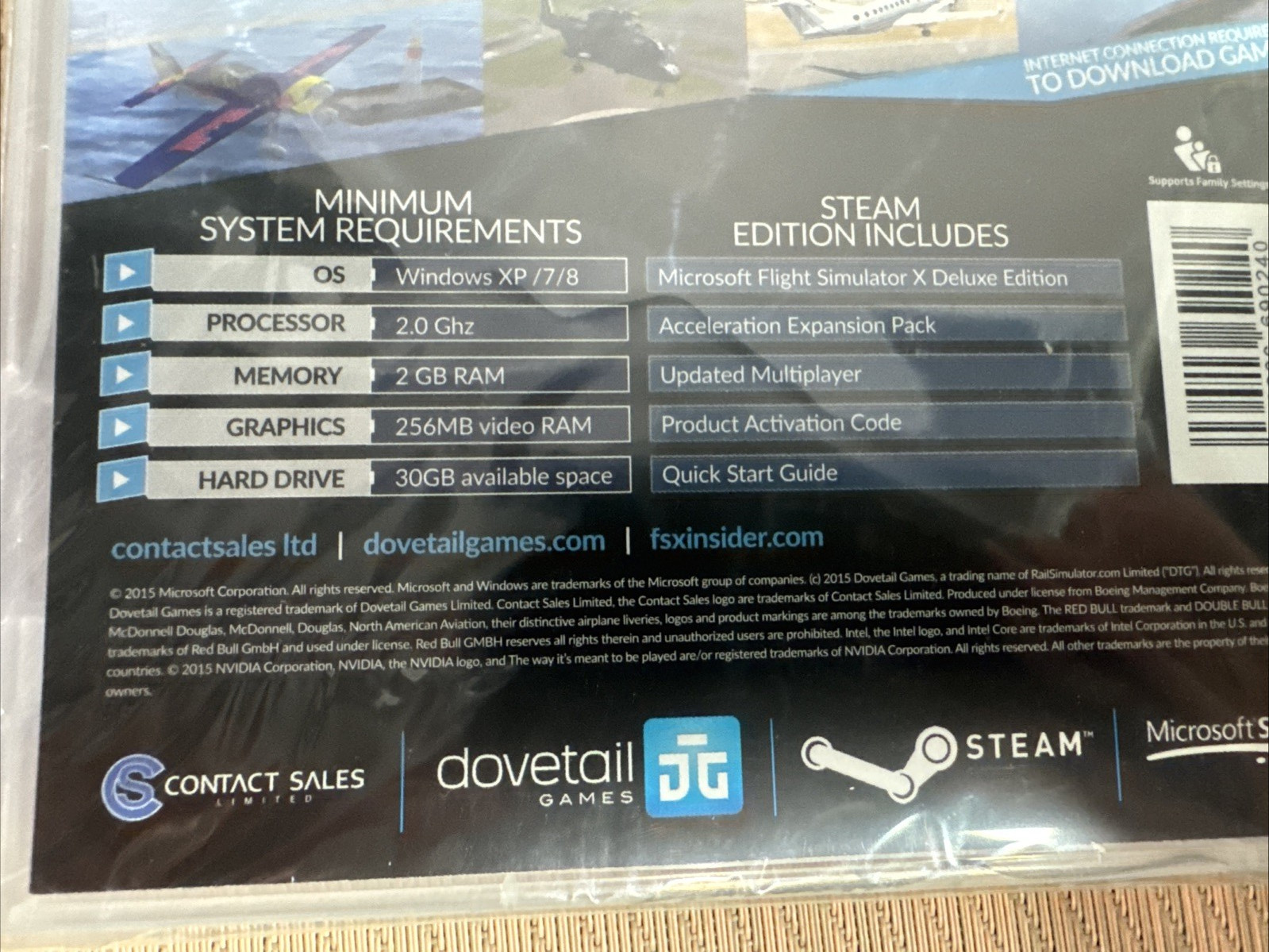 Microsoft Flight Simulator X: Steam Edition (PC N/A) New Video Game