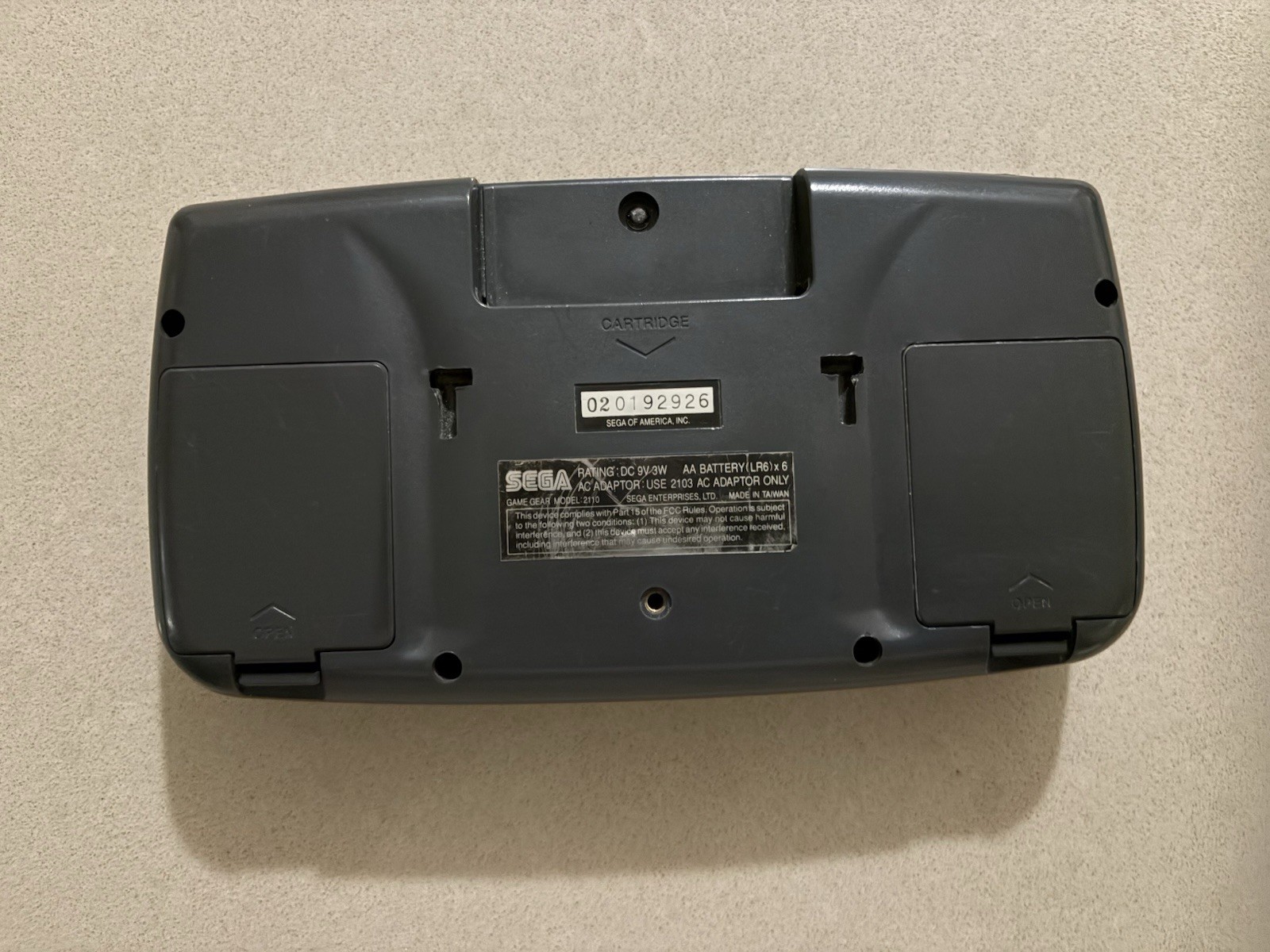 🎮SEGA Game Gear 🎮 🔦New Glass Screen 🔦 ⚡️recapped⚡️ ❌No Charger ❌No Game