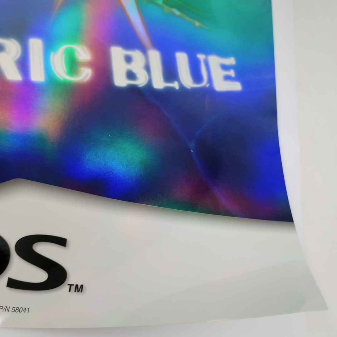 2005 Nintendo DS Introducing Electric Blue Metallic Promo Poster 22″ X 28″ RARE!
