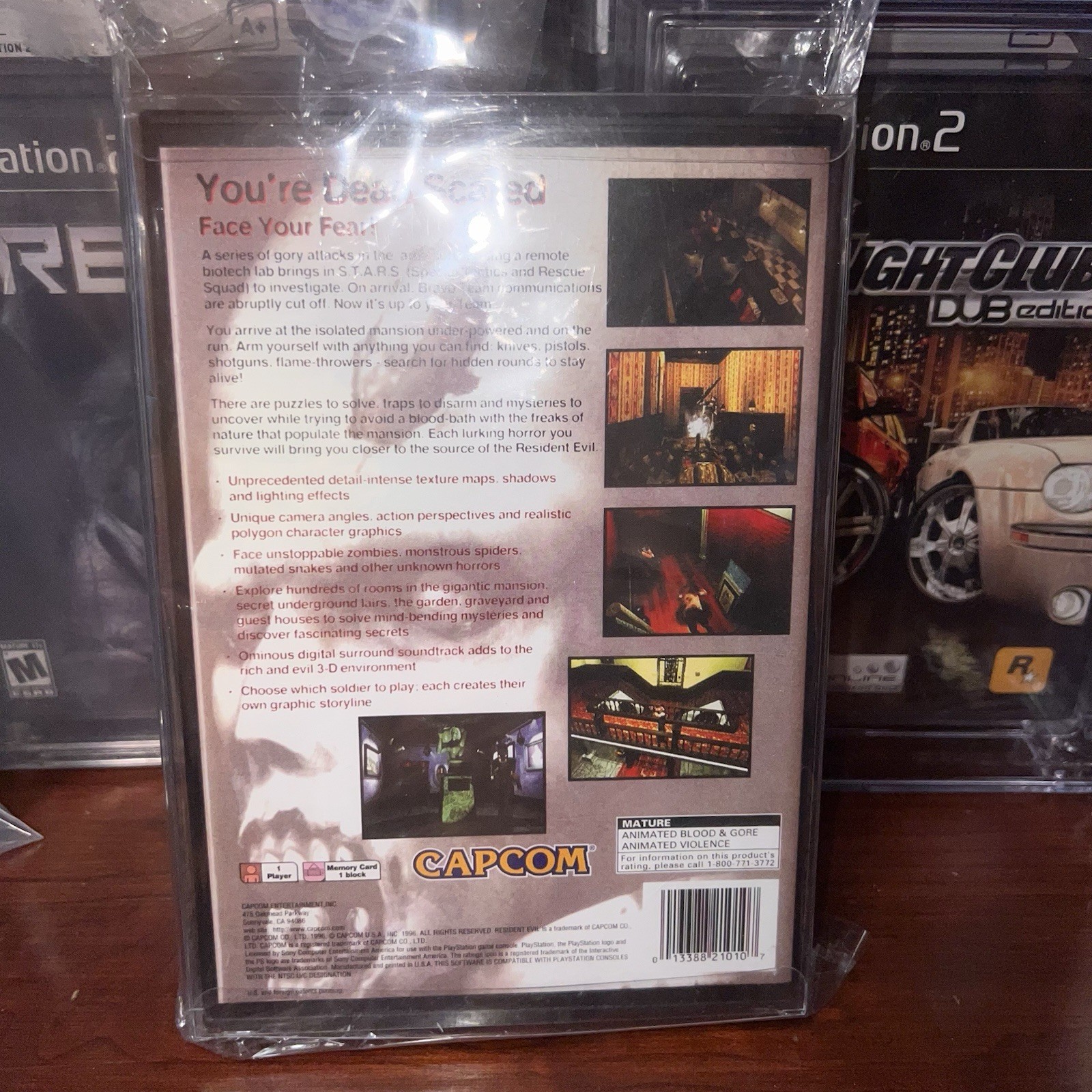 Remake l‼️Of The Resident Evil 1996 Long Box With Manual! ‼️Read ‼️🔥💎🍀🔥