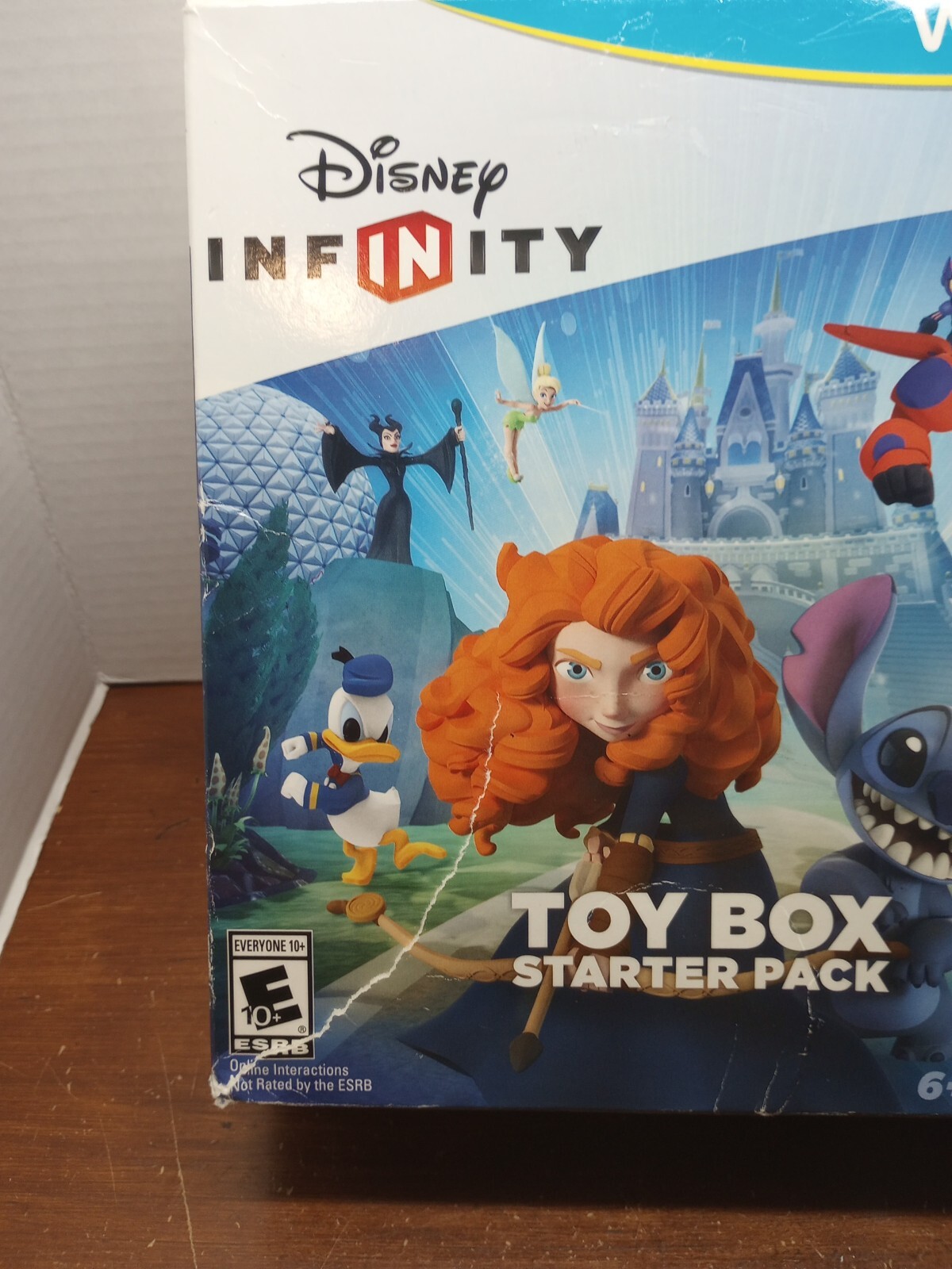Disney Infinity 2.0 Wii U Toy Box Starter Pack Merida Stitch WiiU