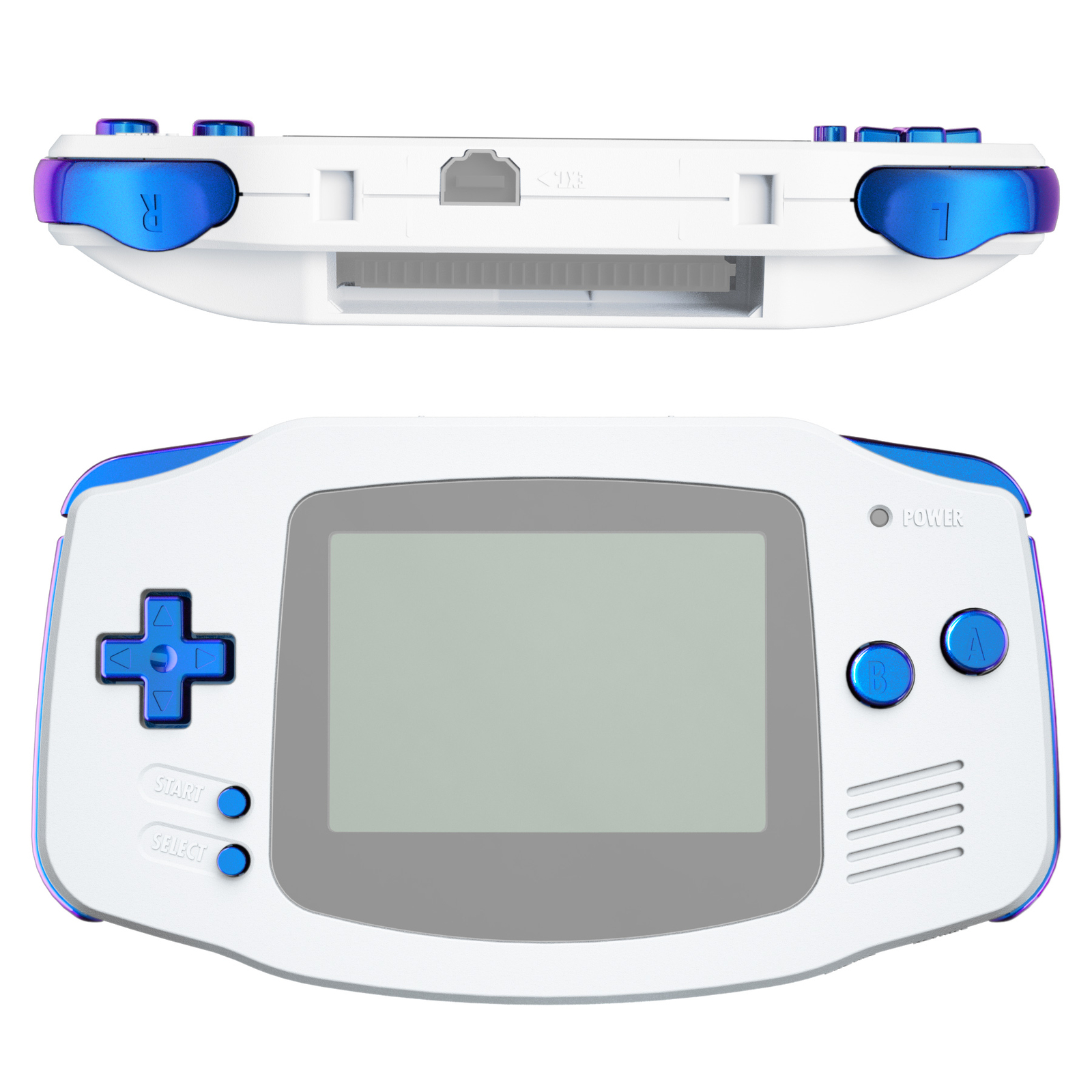 For Game Boy Advance GBA Full Buttons Set Shoulder R L A B Keys D-Pad Repair Kit