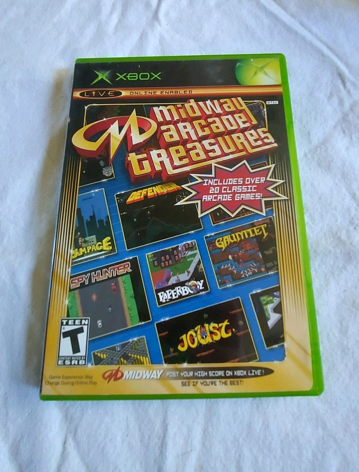“Midway Arcade Treasures” 2003 Microsoft Xbox Complete