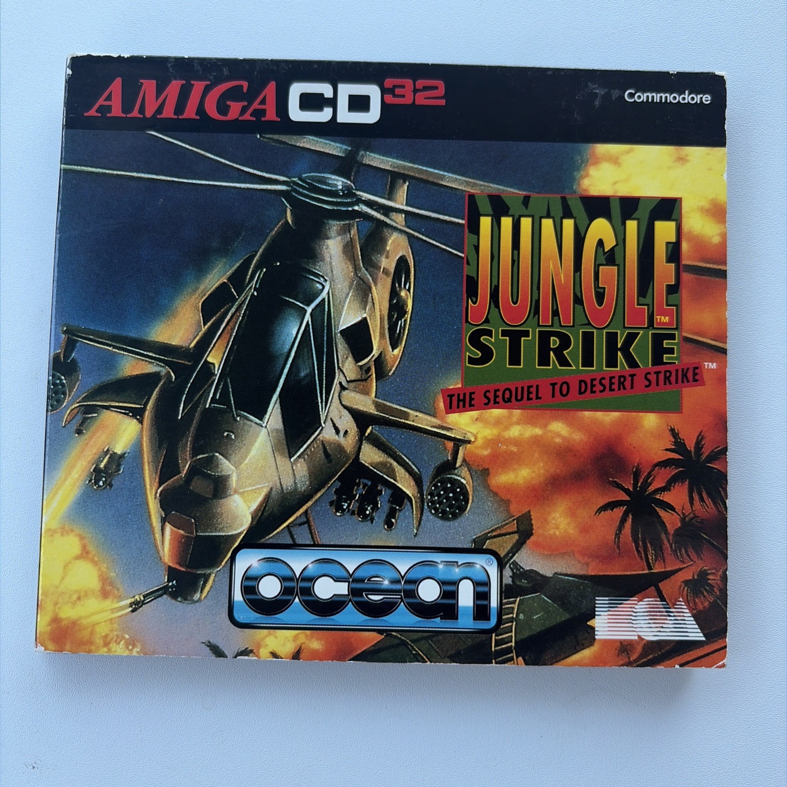 Jungle Strike (Amiga CD32) Tested Authentic