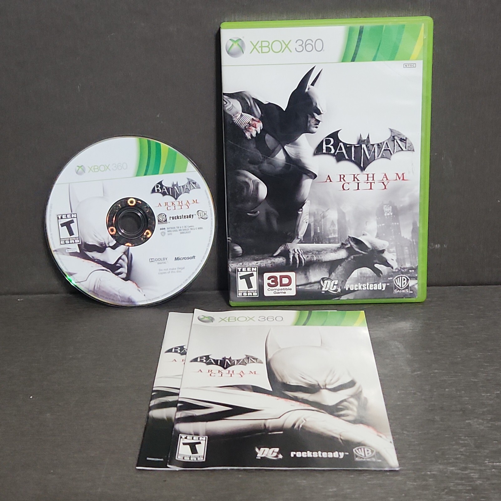 Batman Arkham City Xbox 360 Game CIB