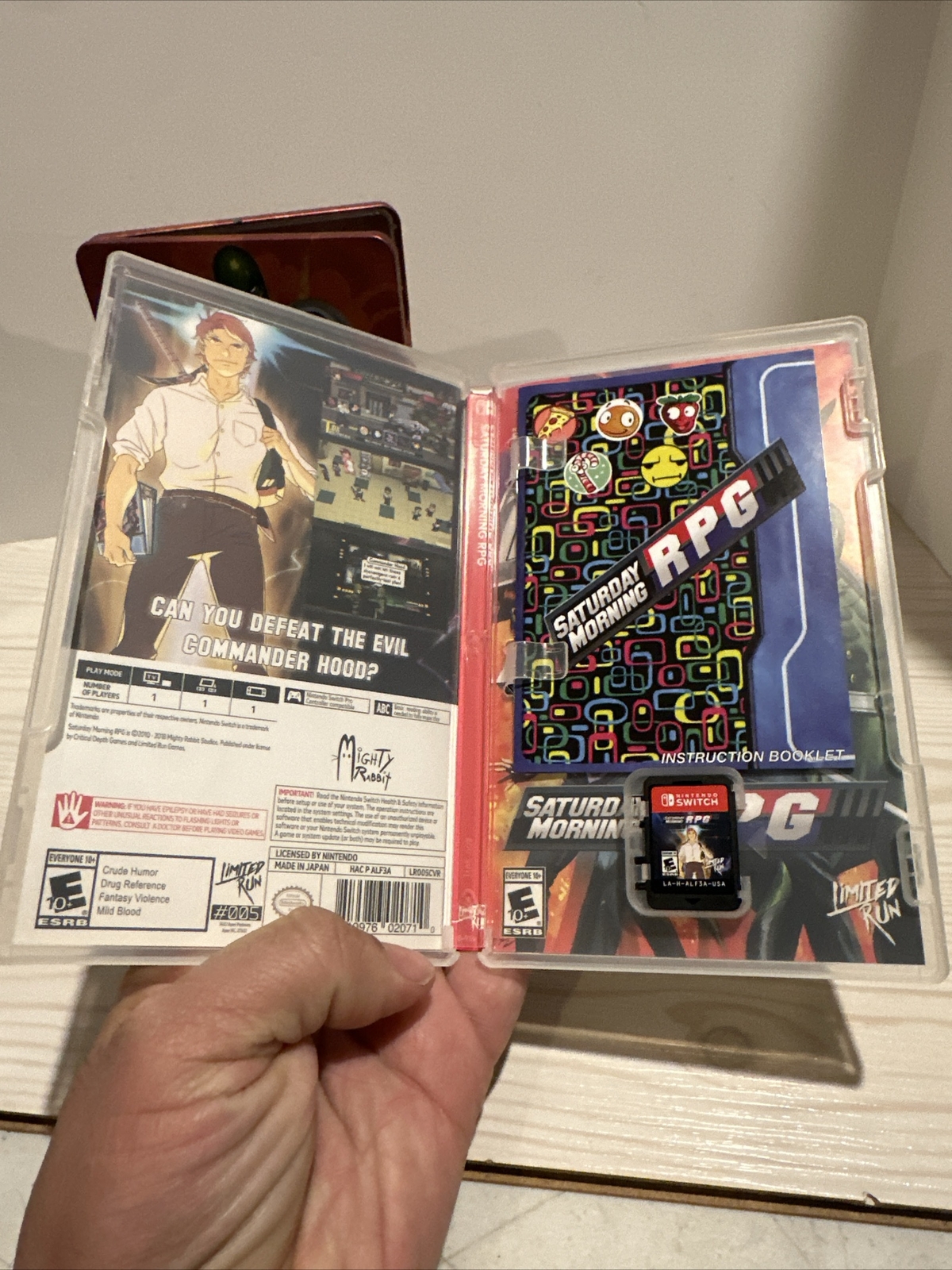 Saturday Morning RPG |Nintendo Switch NSW Limited Run Games #5 w Steelbook
