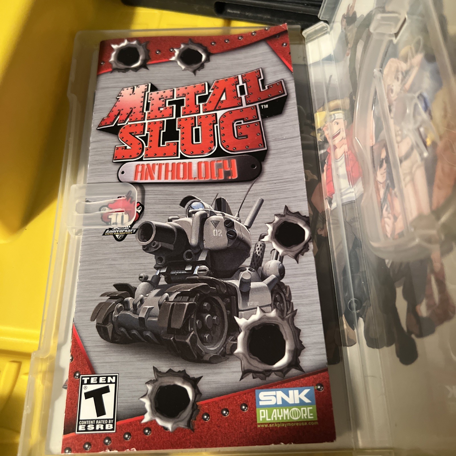 Metal Slug Anthology – PSP Case & Manual Only No Game