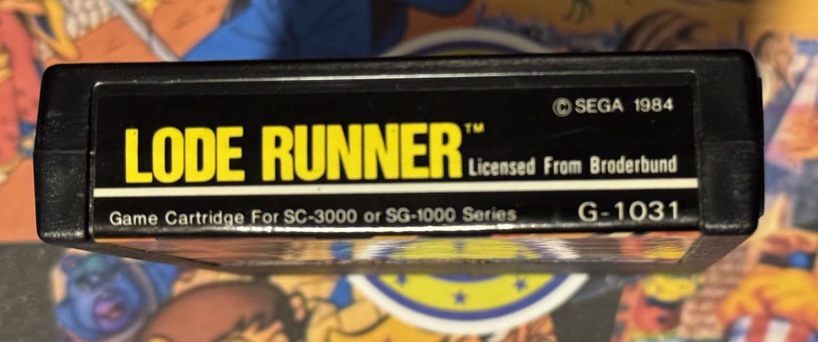 Lode Runner Sega SG-1000 Mark III In Box Japan Import US Seller TESTED