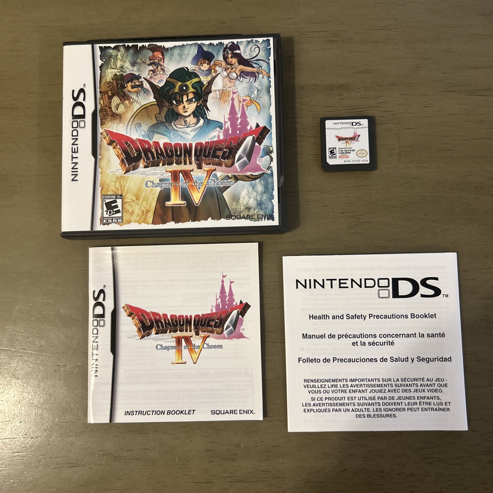Dragon Quest IV: Chapters of the Chosen CIB Nintendo DS