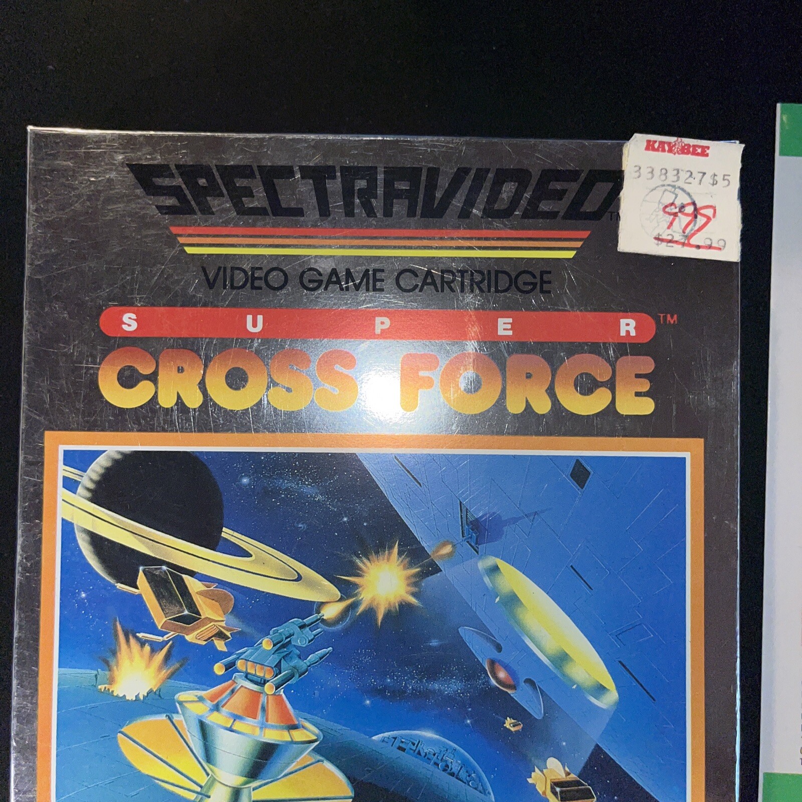SUPER CROSS FORCE (COLECOVISION Coleco) Spectravision – 🔥 CIB W Manual Rare!!!