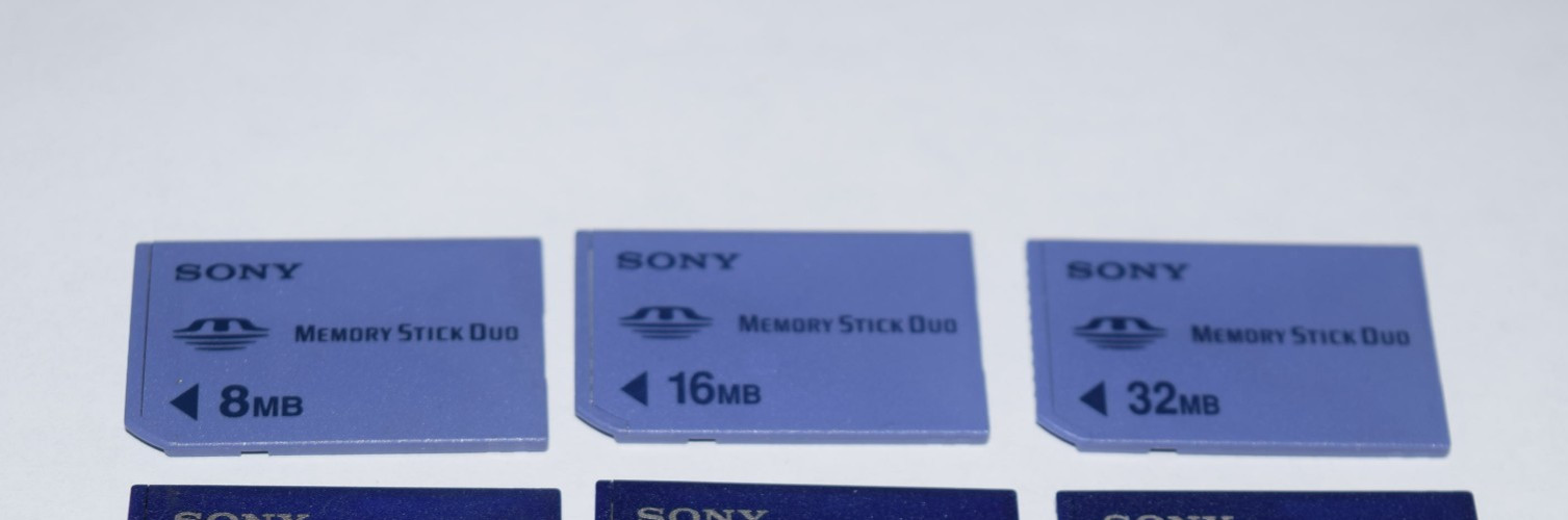 Sony Memory Stick Duo 8MB 16MB 32MB 128MB Blue Magic Gate PSP Camera Memory Card