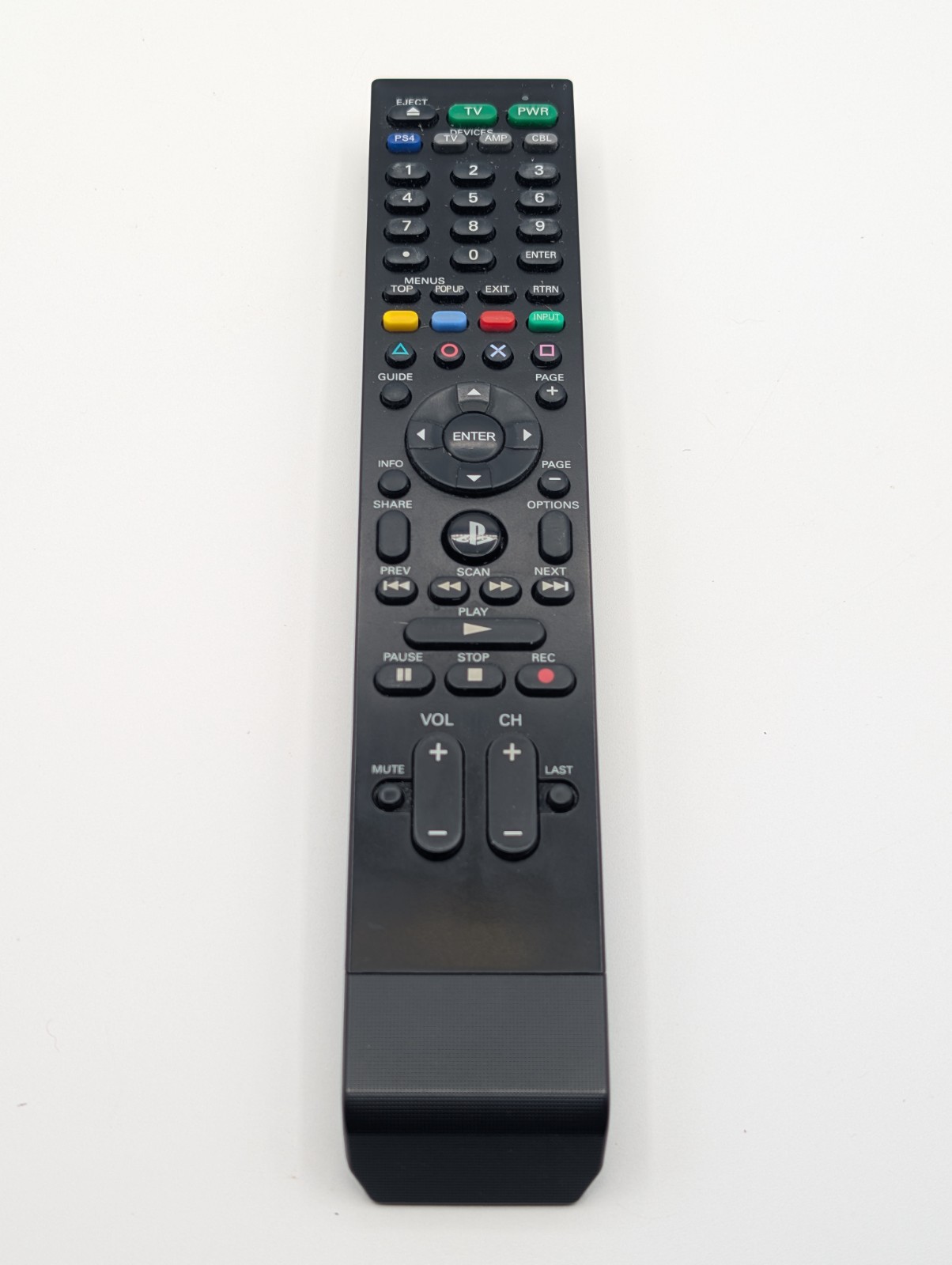 PDP Universal Media Remote for PlayStation 4 PS4 Blu-Ray Model 051-038-NA v.2