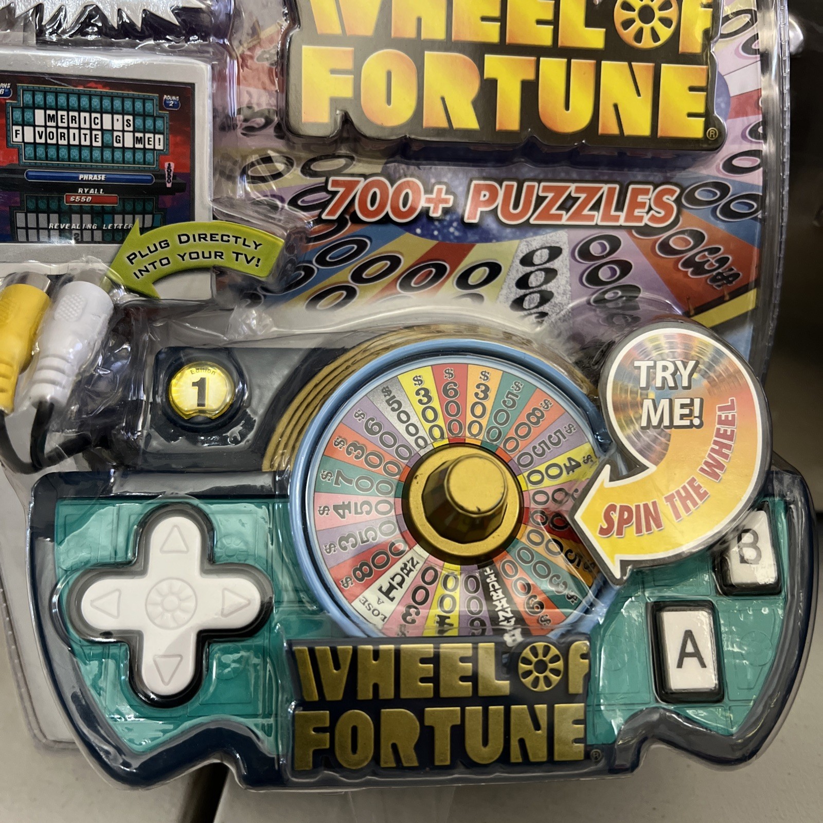 Wheel of Fortune TV Games Jakks Pacific (TV game systems, 2006) see photos