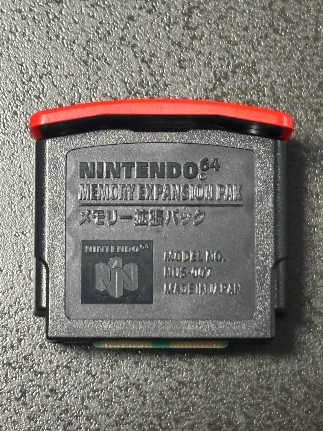 Nintendo 64 N64 Memory Expansion Pak OEM Pack NUS-007 Official Tested Working