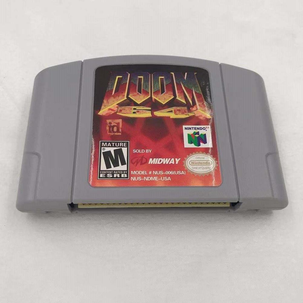 Doom 64 – Nintendo 64 (N64) Complete set Near mint Perfect addition