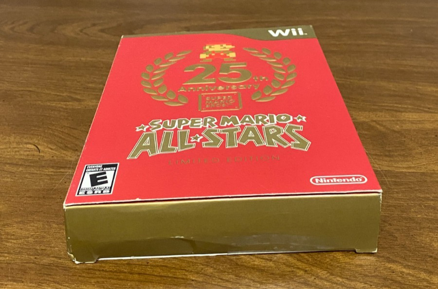 Nintendo Wii Super Mario All Stars 25th Anniversary Limited Edition Box Set CIB