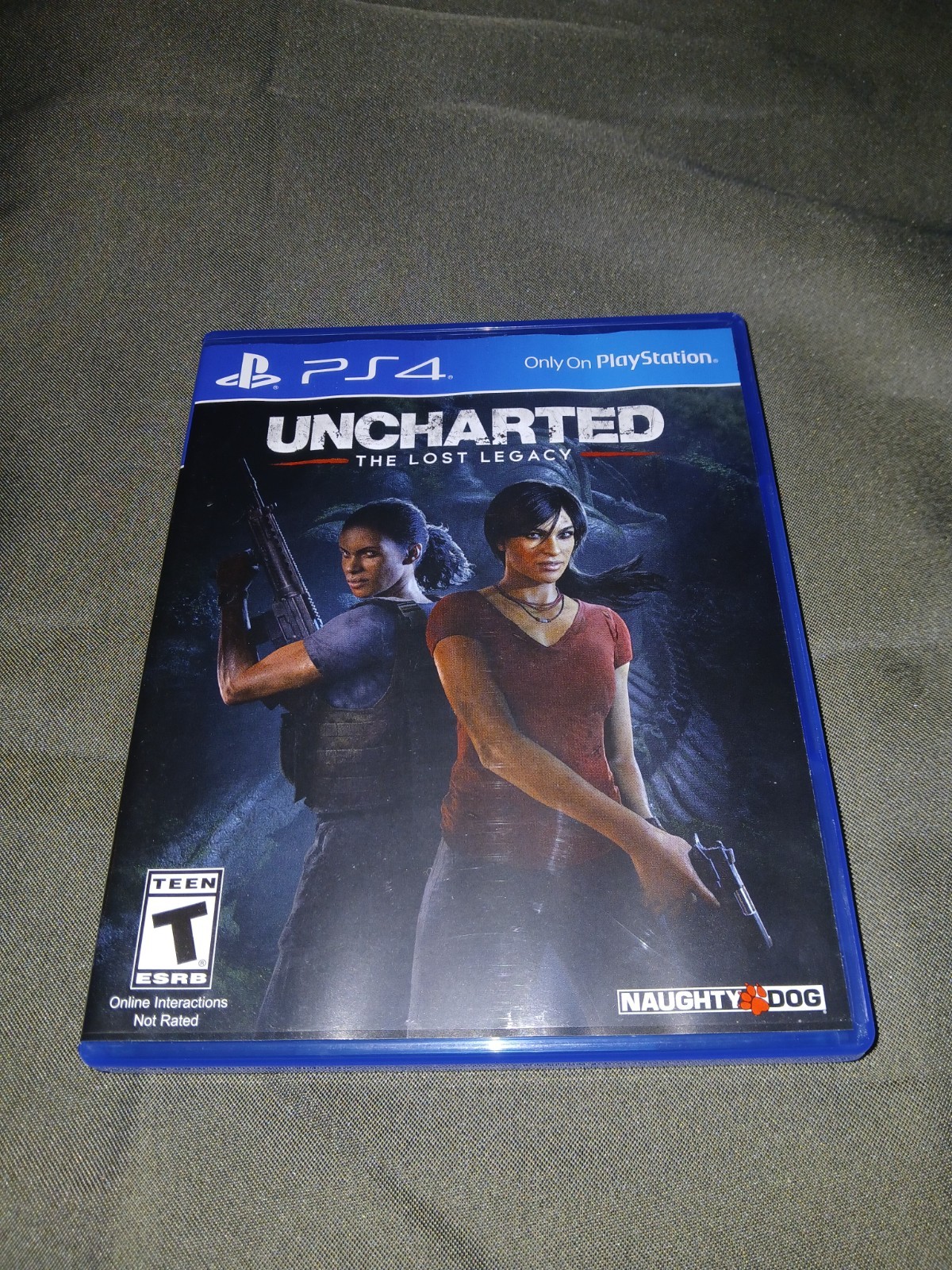 Uncharted The Lost Legacy PS4 Complete Tested Working Sony 2017