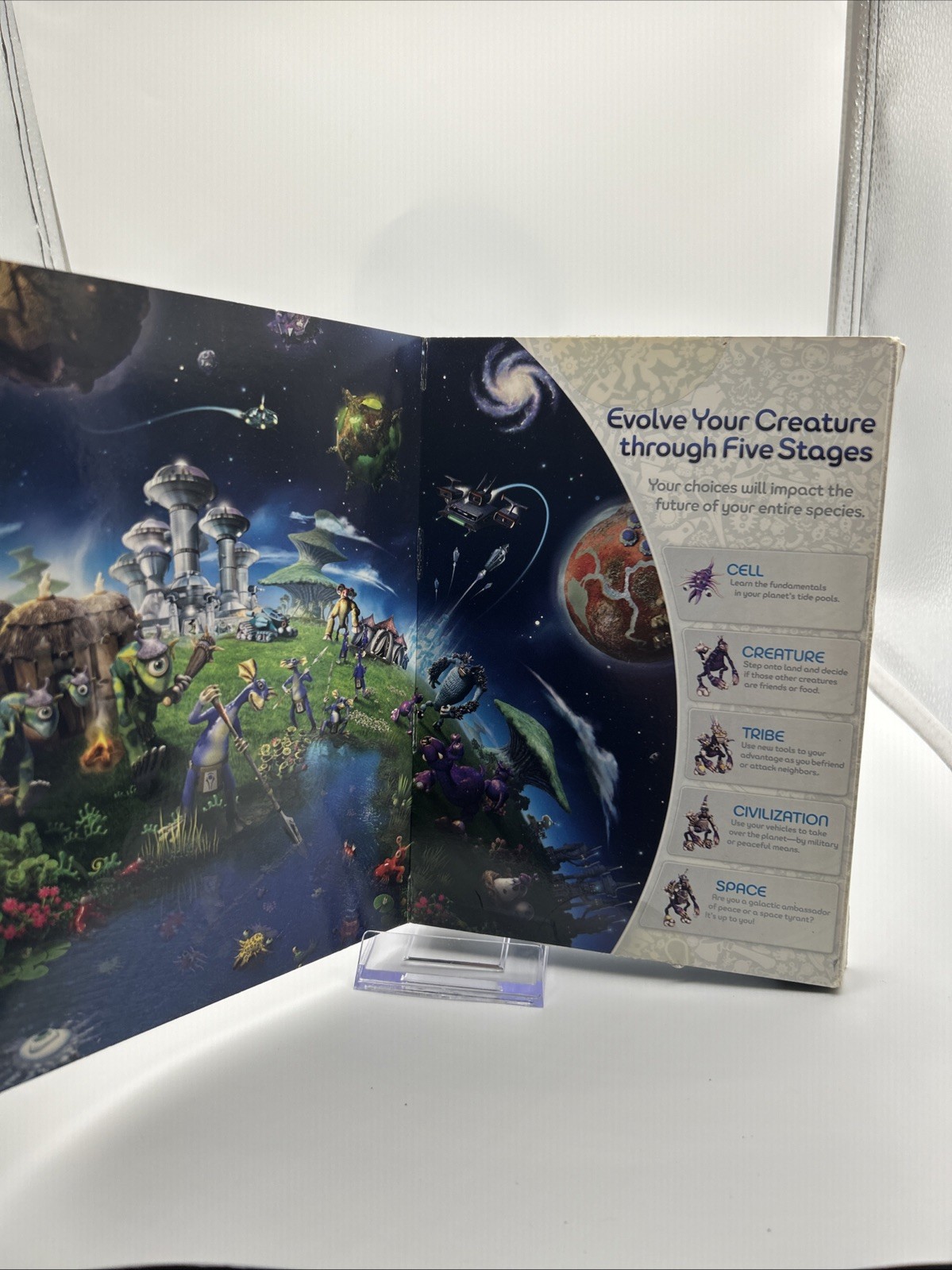 Spore: Galactic Edition (Windows/Mac, 2008)Box PC E 10+ Complete From SIMS Mint