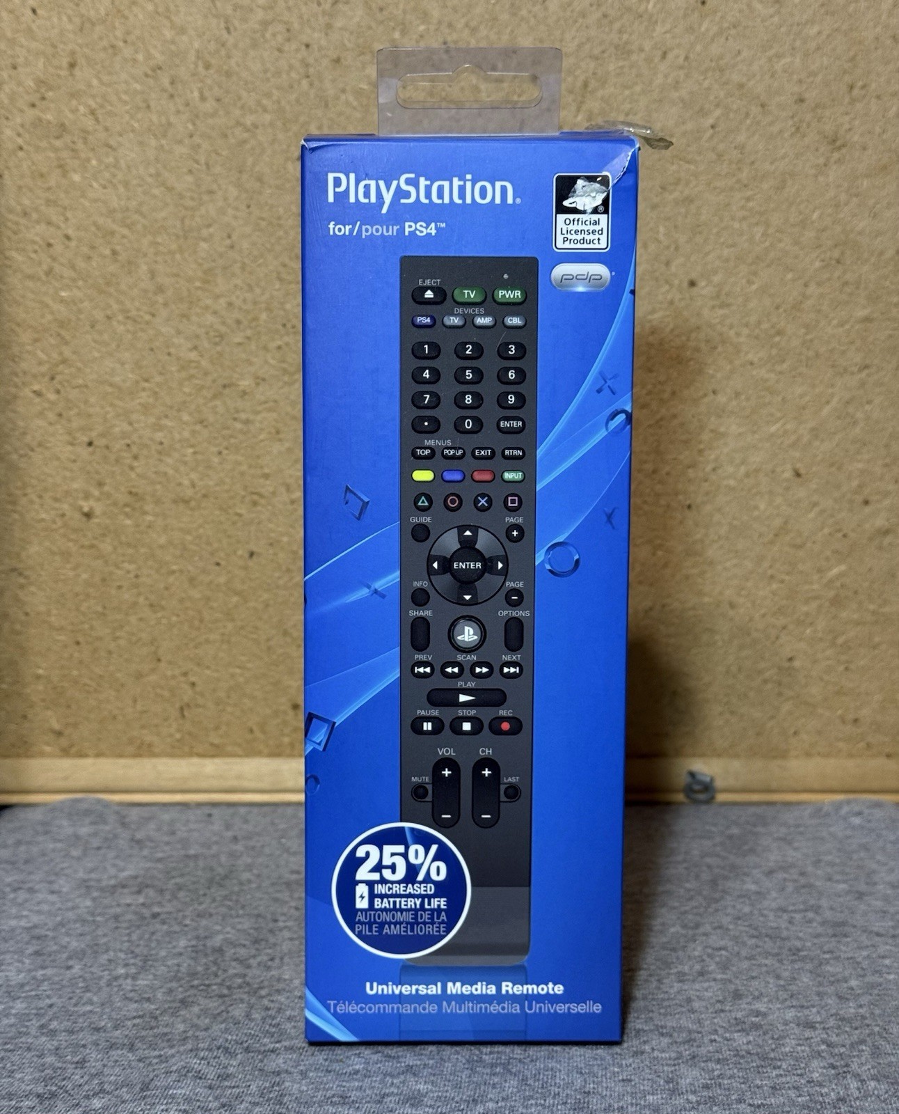 RARE Sony Playstation 4 PS4 v2.0 Universal Media Remote OPEN BOX