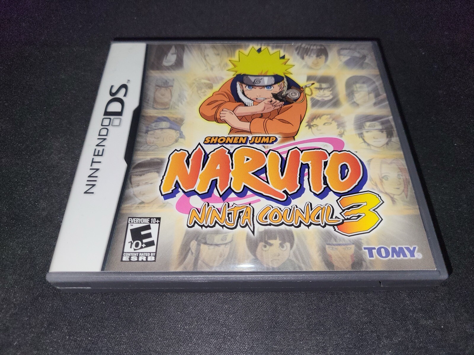 Naruto: Ninja Council 3 Tomy Nintendo DS NRMT condition COMPLETE n box!