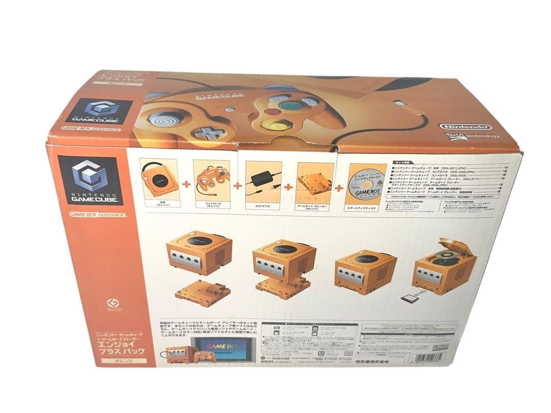 【Near Mint】Nintendo Gamecube Orange Console Enjoy DOL-001 JP Game GC System JP