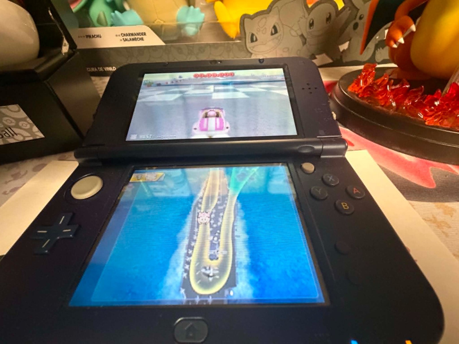 Nintendo 3DS XL Galaxy Edition Handheld System – Purple Used Very Nice Shape