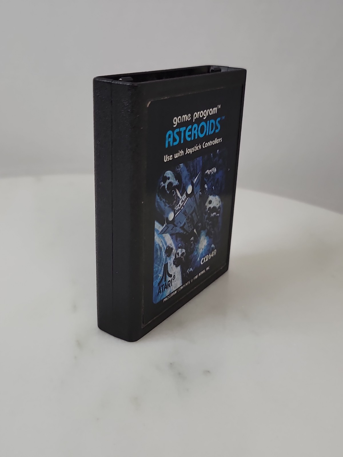 Asteroids – Atari 2600 – Cleaned & Tested Video Game 1981 CX2649