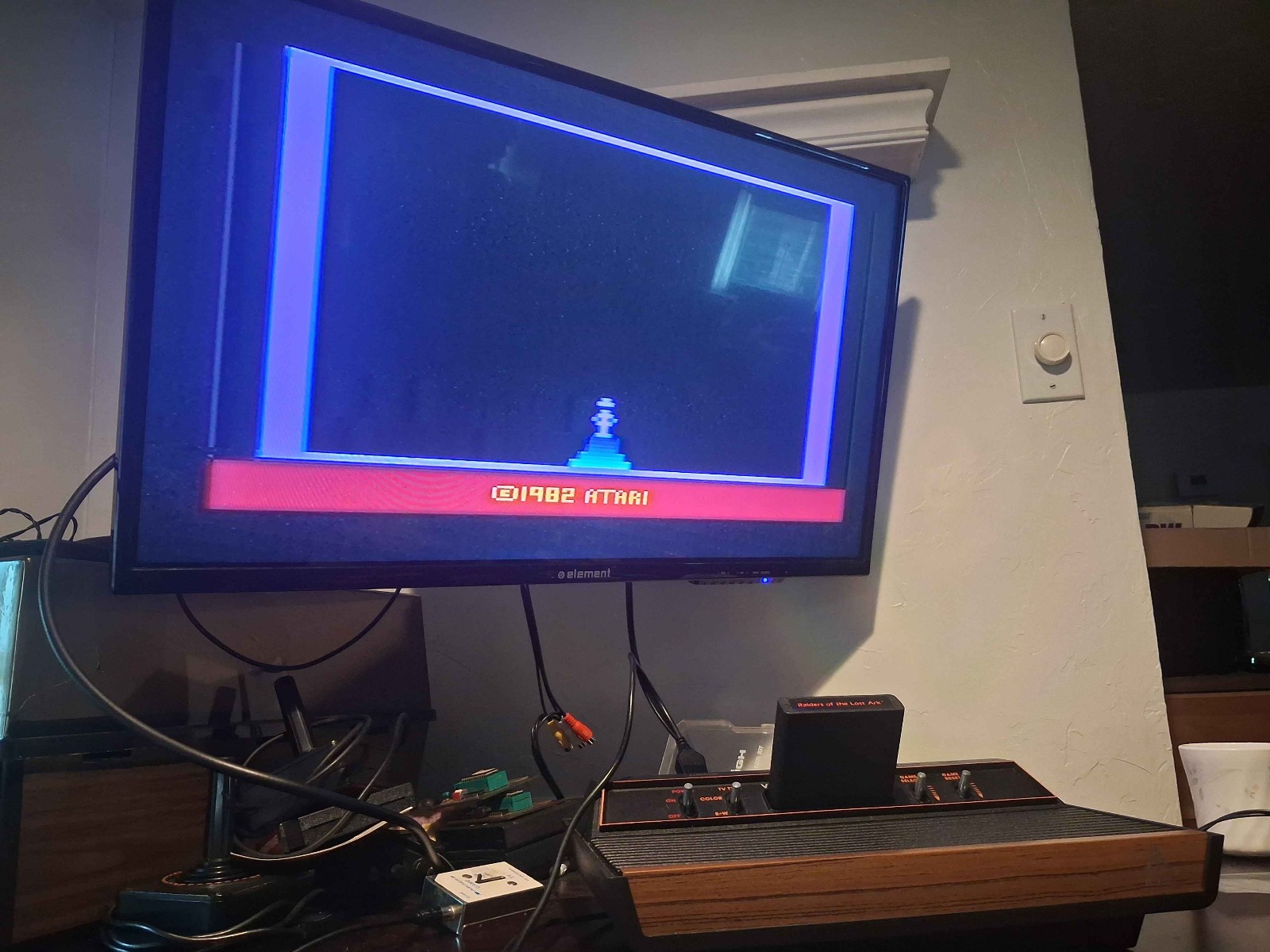 Raiders of the Lost Ark (Atari 2600) + Manual, Tested WORKING