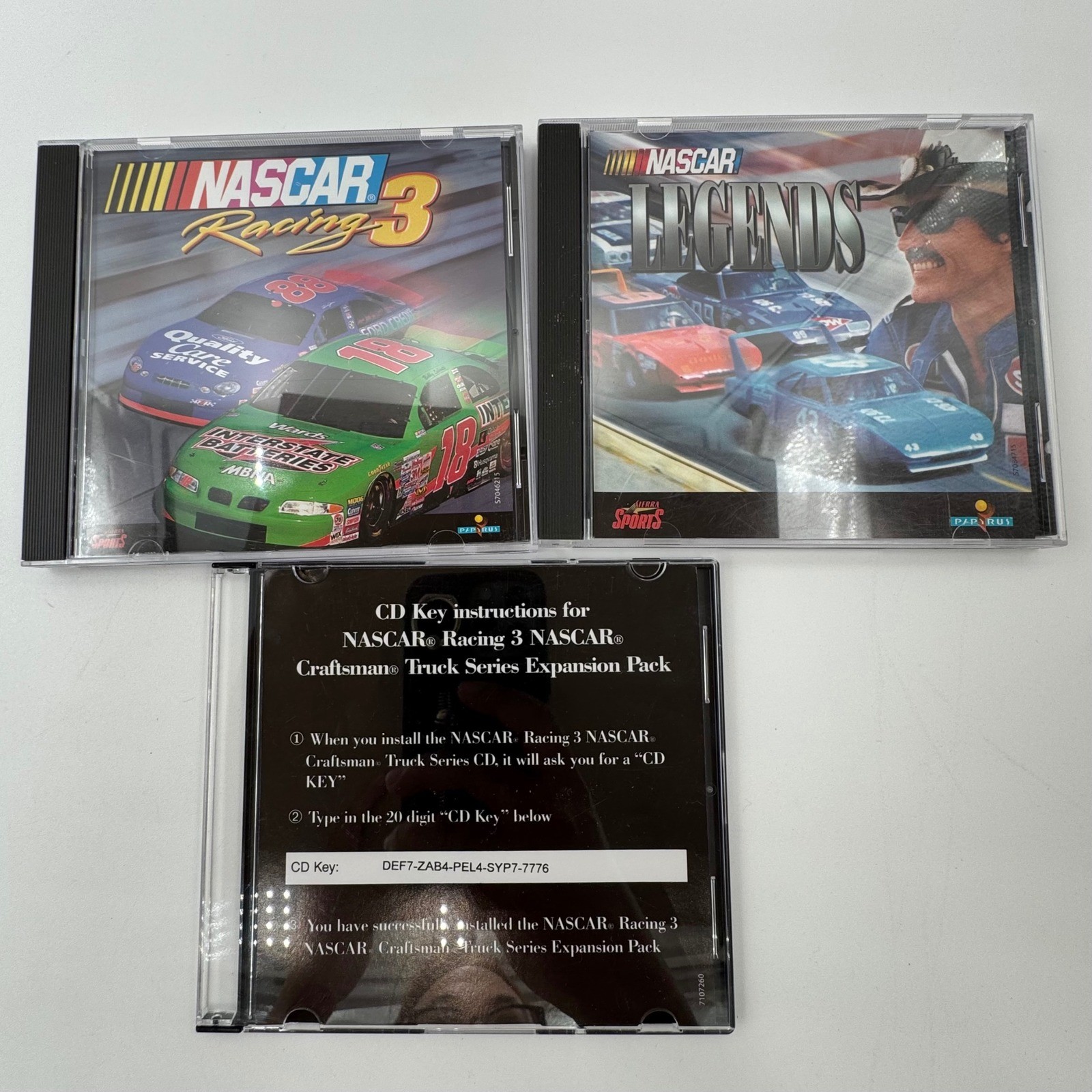 NASCAR Acceleration Pack Racing 3 Legends Expansion PC Game Box Set