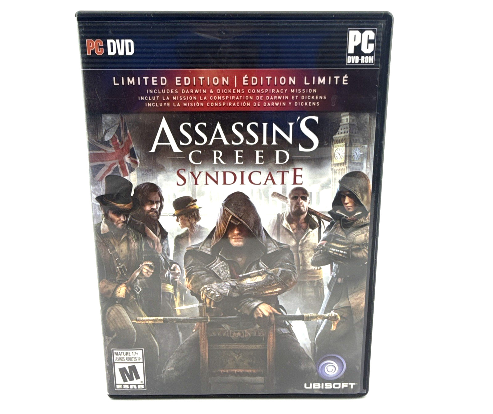 Assassin’s Creed Syndicate Limited Edition PC DVD-ROM Game with Key Code