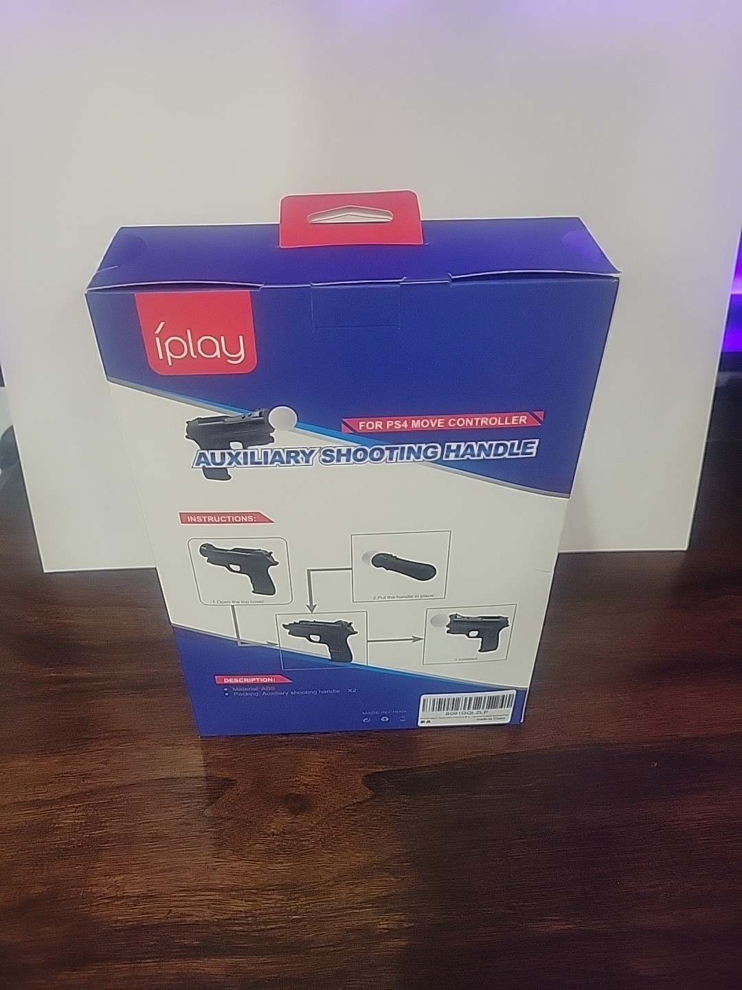 PS3 PS4 Move Shooting Attachment Pistol New Sealed