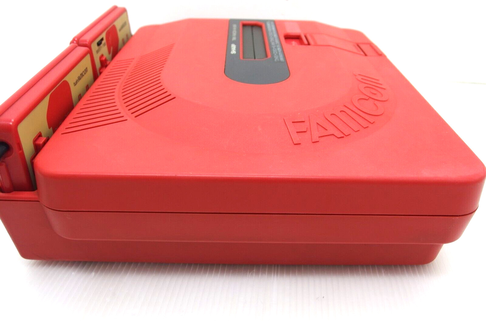 Twin Famicom Console Red Nintendo Official Sharp AN-500R Japan