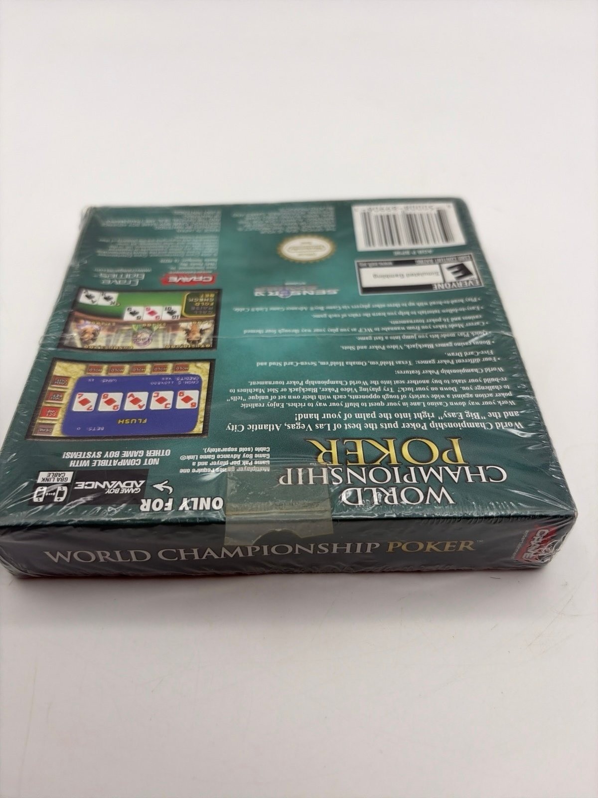 World Championship Poker (Nintendo Game Boy Advance,GBA 2004) NEW SEALED