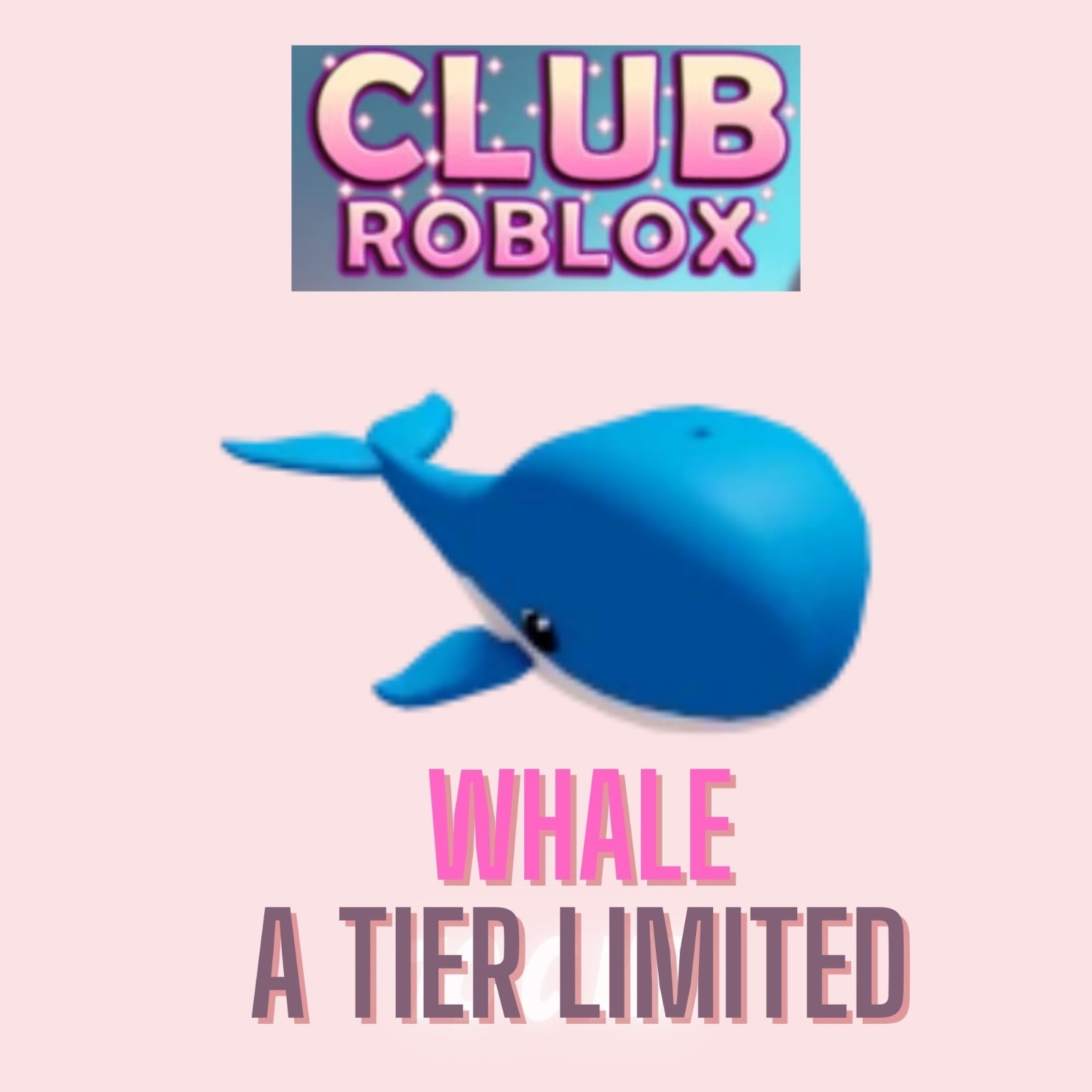 Club Roblox Whale A Tier Limited US