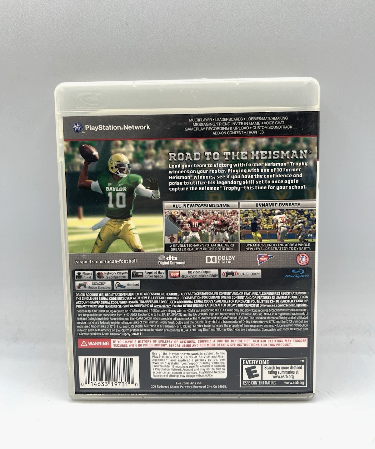 NCAA Football 13 PS3 PlayStation 3 Complete CIB