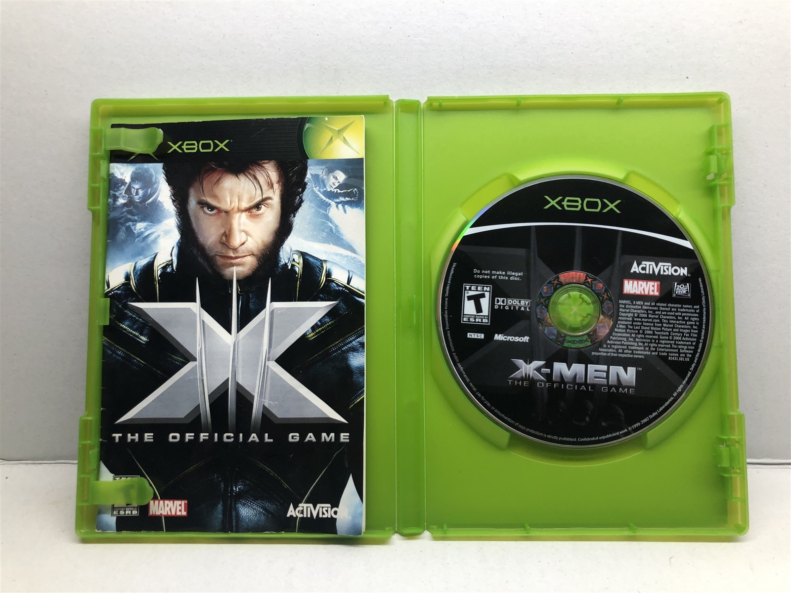 XMen X Men The Official Game (Xbox, 2006) Complete Tested Working