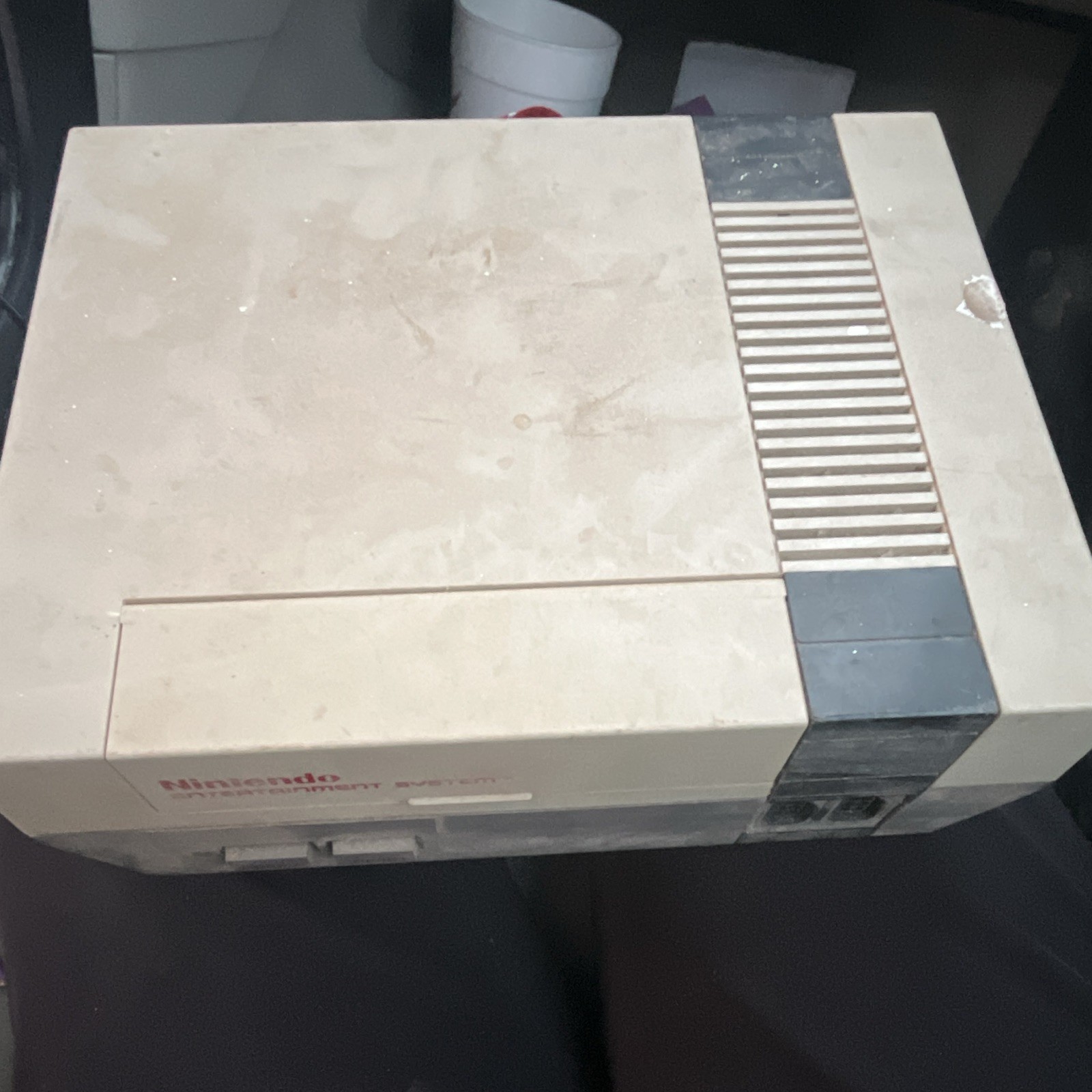 Nintendo Entertainment System NES Home Console Gray Composite RCA RF