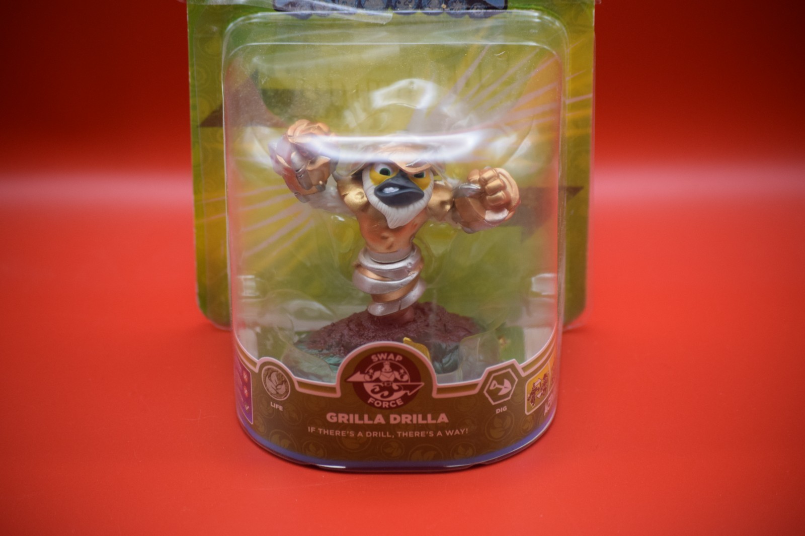 Skylanders Swap Force Grilla Drilla NEW Sealed Earth Swap Force Figure NIP