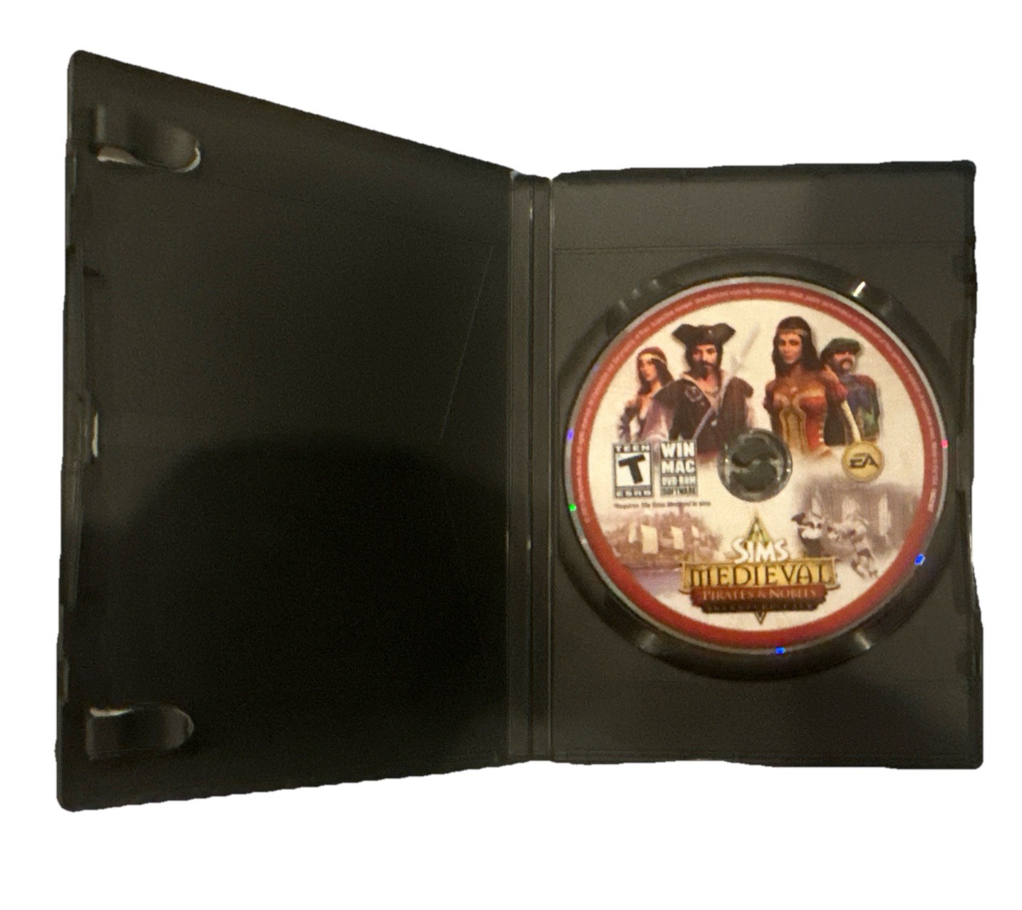 Sims Medieval: Pirates & Nobles (Windows/Mac, 2011) Disc No Key Or Manual