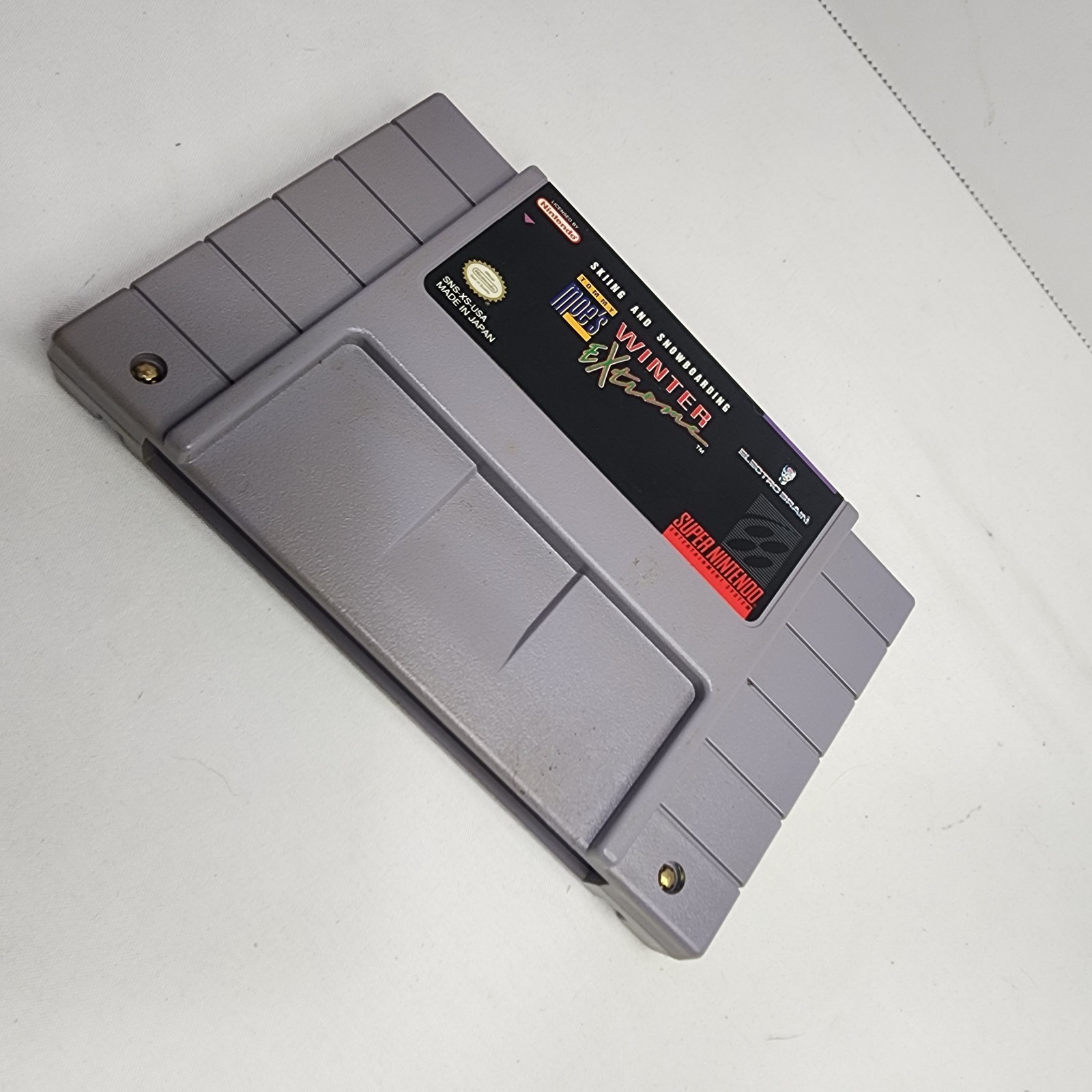 SNES: Tommy Moe’s Winter Extreme: Skiing & Snowboarding Game CART ONLY – Tested