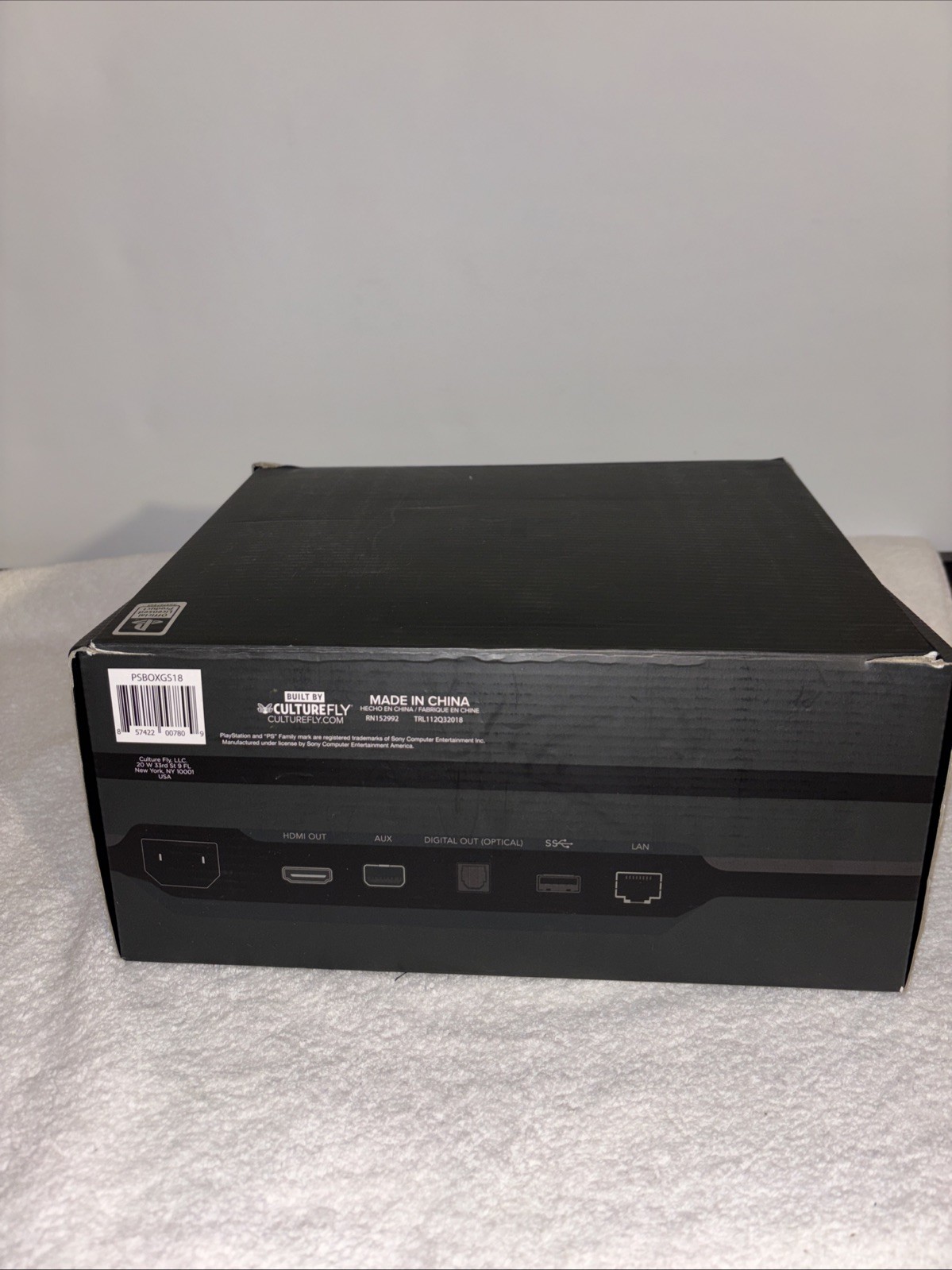 Rare Culture Fly PlayStation 1 Box RN152992 Complete New
